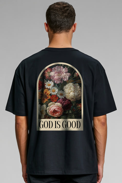 God is good Vintage Oversized Shirt BackPrint