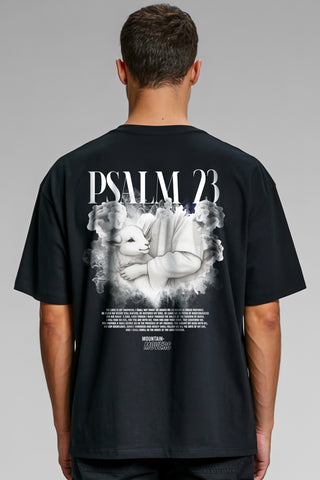 Psalm 23 Streetwear Oversized Shirt BackPrint, christliche Streetwear von Mountain Movers