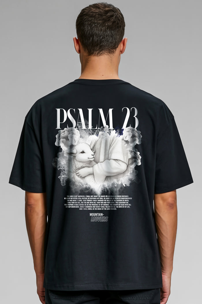 Psalm 23 Streetwear Oversized Shirt BackPrint