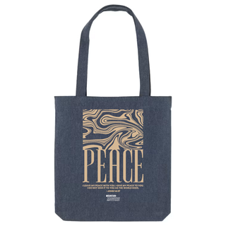 Peace Streetwear Tragetasche Variante, Mountain Movers christliches Design