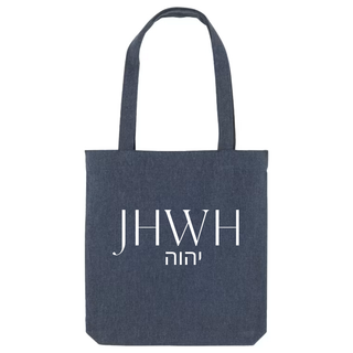 JHWH Tragetasche Variante, Mountain Movers christliches Design