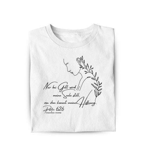 NUR BEI GOTT FRAUEN T-SHIRT