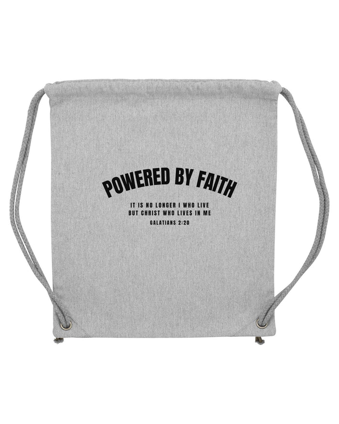 Powered by Faith Gym Bag