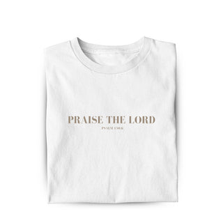 Praise the Lord Shirt Detailansicht, Mountain Movers christliche Streetwear