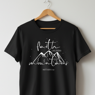 Move Mountains T-Shirt Flatlay, Mountain Movers