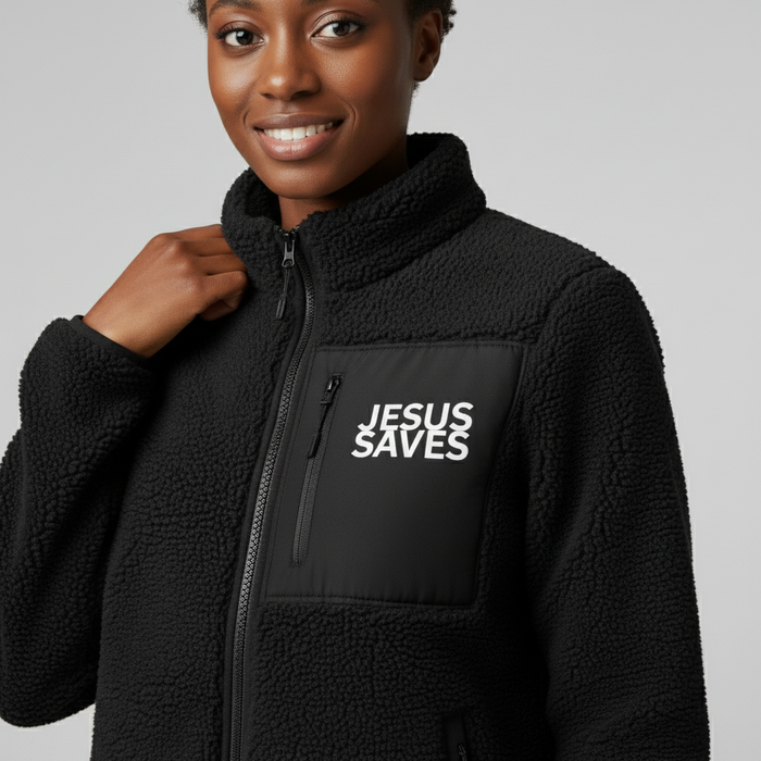 Jesus Saves Teddy Jacket