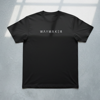 Waymaker T-Shirt getragen, Mountain Movers christliche Mode