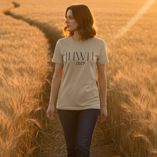 JHWH Shirt Detailansicht, Mountain Movers christliche Streetwear