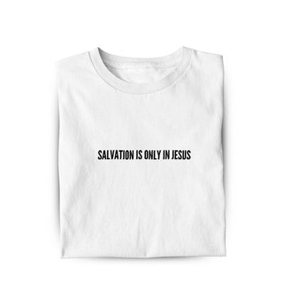 Salvation in Jesus Shirt, christliche Streetwear von Mountain Movers