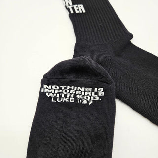 Walk on Water Socken, getragen