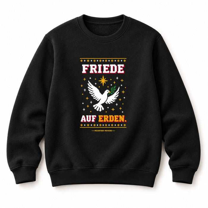 Friede auf Erden Taube Christmas Sweatshirt