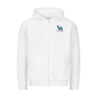 I ate Jonah Zipper Hoodie Variante, Mountain Movers christliches Design