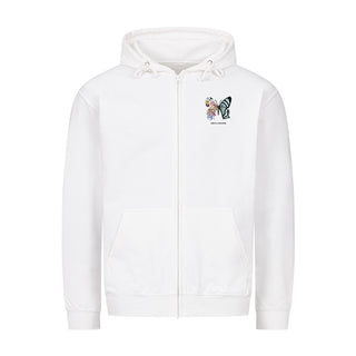 God is a creator Zipper Hoodie Variante, Mountain Movers christliches Design