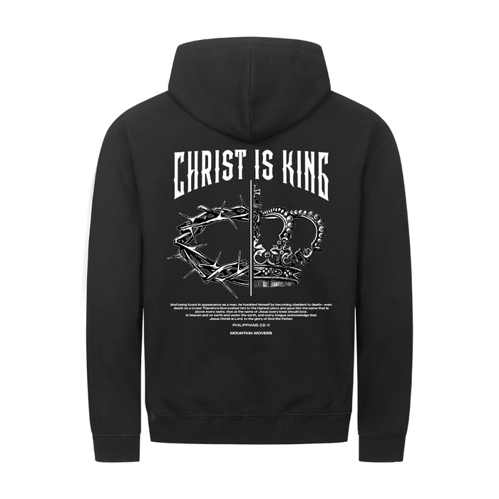 Christ is King Zipper Hoodie Backprint
