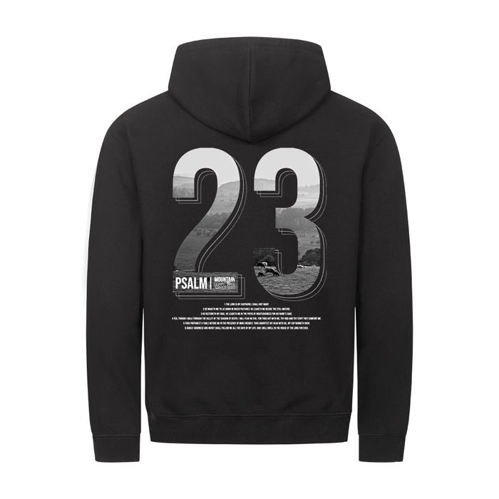 Psalm 23 Zipper Hoodie Backprint