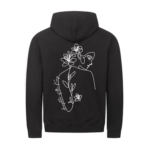 Daughter of the King Zipper Hoodie Backprint