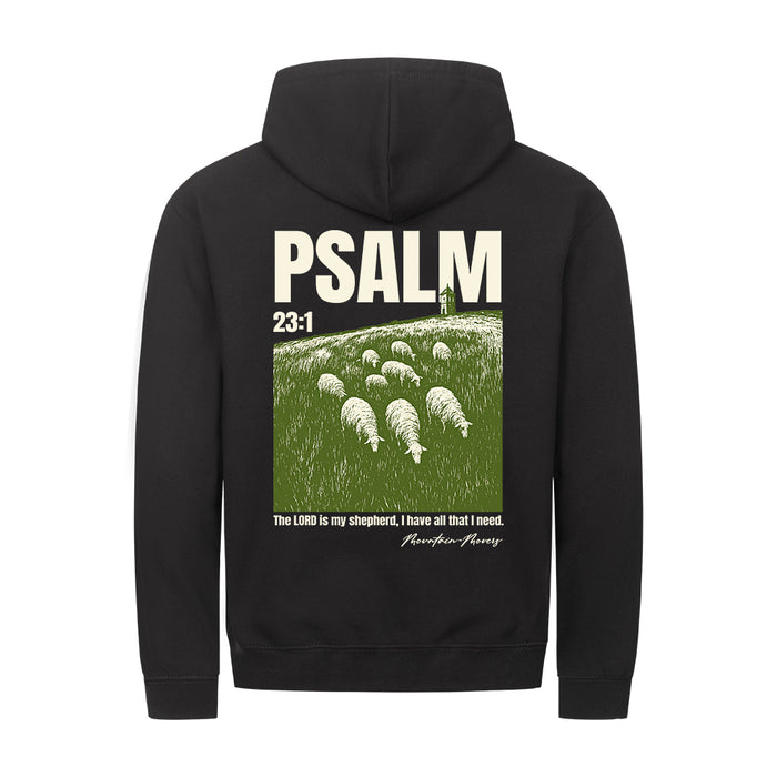 Faith & Trust in God Zipper Hoodie Backprint