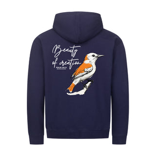 Beauty of creation Zipper Hoodie Backprint Detailansicht, Mountain Movers christliche Streetwear