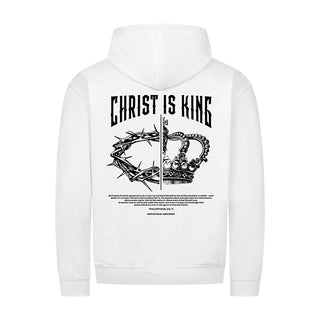 Christ is King Zipper Hoodie Backprint Variante, Mountain Movers christliches Design