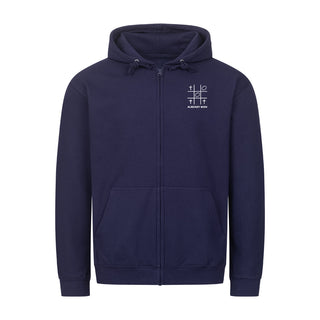 Already won Zipper Hoodie Detailansicht, Mountain Movers christliche Streetwear