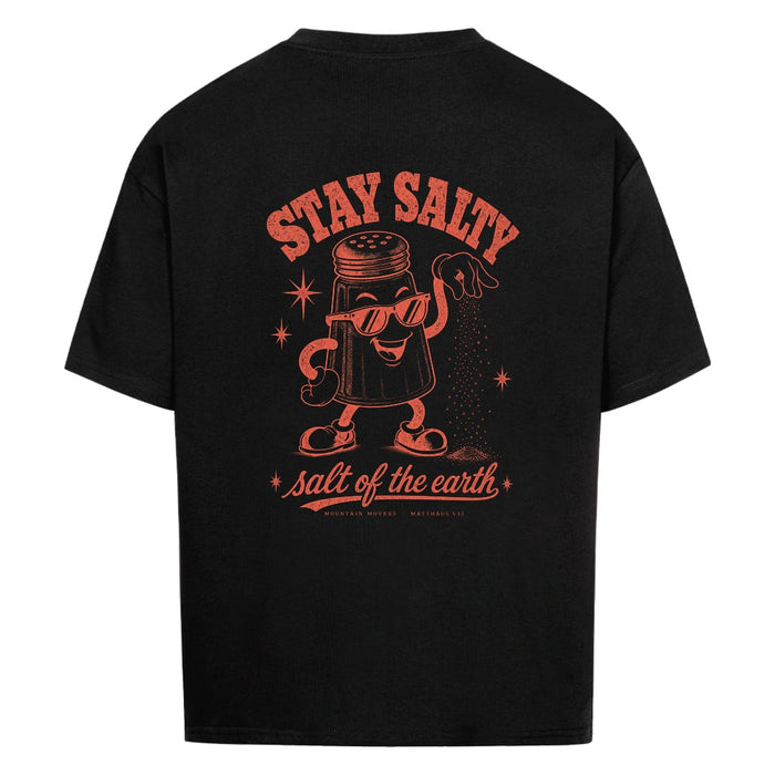 Stay Salty Retro Oversize Shirt Backprint