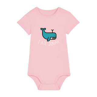 I ate Jonah Baby Body Kurzarm Rosa