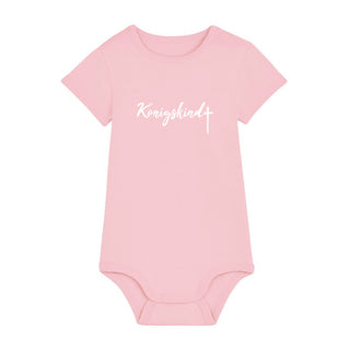 Königskind Baby Body Kurzarm Rosa