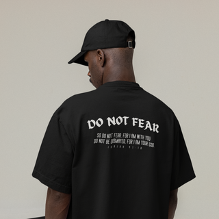Do not fear Gym Oversized T-Shirt BackPrint
