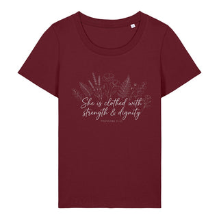 Burgunder – Frauenshirt