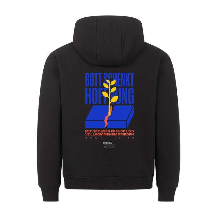 Gott schenkt Hoffnung Hoodie Backprint