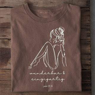 Angenommen Shirt Braun
