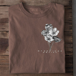 Artist T-Shirt Braun