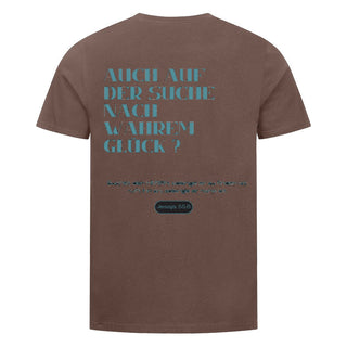Auf der Suche Shirt BackPrint Braun