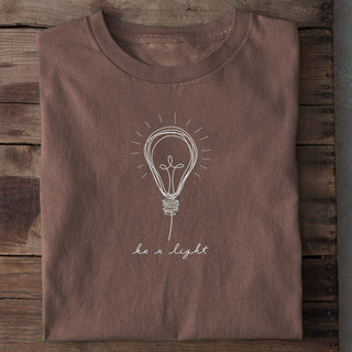 Be a Light T-Shirt Braun