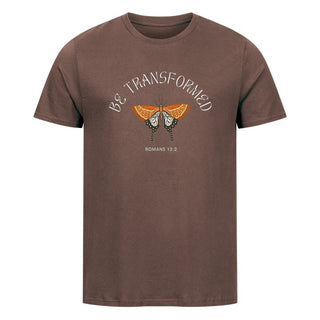 Be transformed Butterfly Shirt Braun