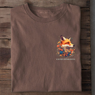 Beautiful Fox Shirt Braun