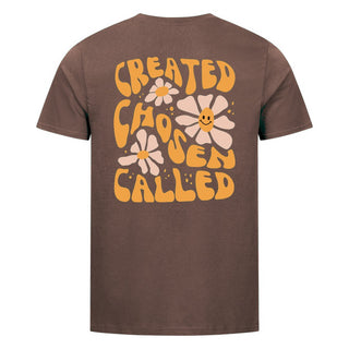 Created Chosen Called Shirt Backprint Braun