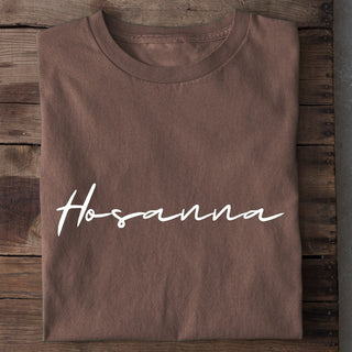 Hosanna Lineart Shirt Braun