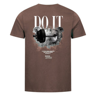 Do it Streetwear Shirt Backprint Braun