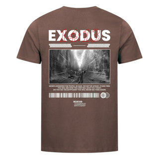 Exodus T-Shirt Backprint Braun