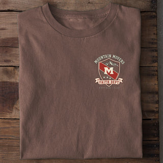 Faith dept T-Shirt Braun