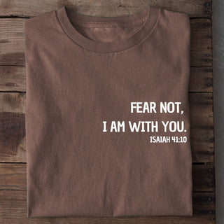 Fear not Minimalistic Shirt Braun