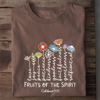 Fruit of the Spirit Shirt Braun