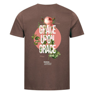 Grace upon Grace Shirt Backprint Braun