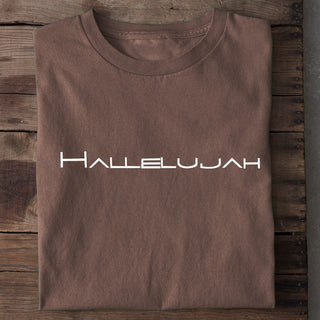 Hallelujah Shirt Braun