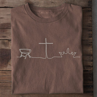 He changes everything Shirt Braun