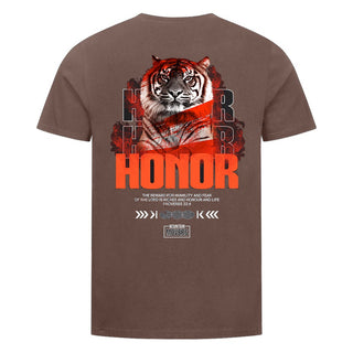 honor Shirt Backprint Braun