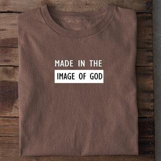 IMAGE OF GOD T-Shirt Braun