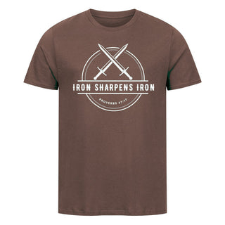 Iron sharpens Shirt Braun