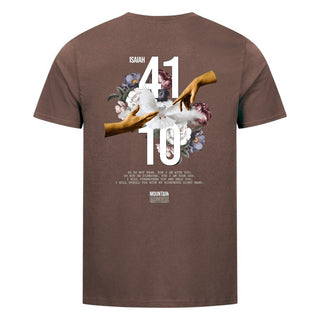 Jesaja 41:10 Shirt Backprint Braun